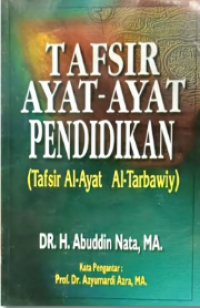Image of Tafsir Ayat-Ayat Pendidikan Tafsir Al Ayat Al-Tarbawiy